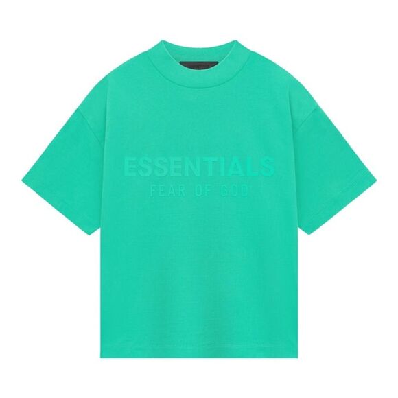Fear of God Essentials Kids Aqua Tee - Picture 1 of 4